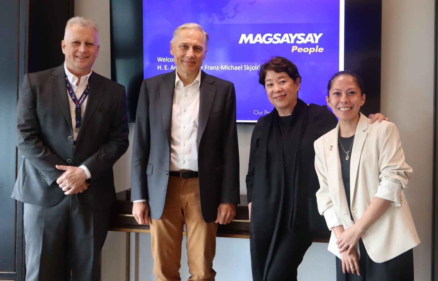 Royal Danish Ambassador Visits MAGSAYSAY Magsaysay